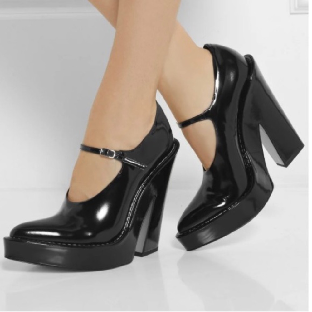 Alexander Wang Manuel Patent Leather Mary Jane Shoes